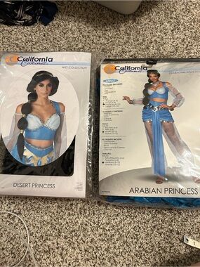 California Costumes Blue Arabian Princess Kids Costume